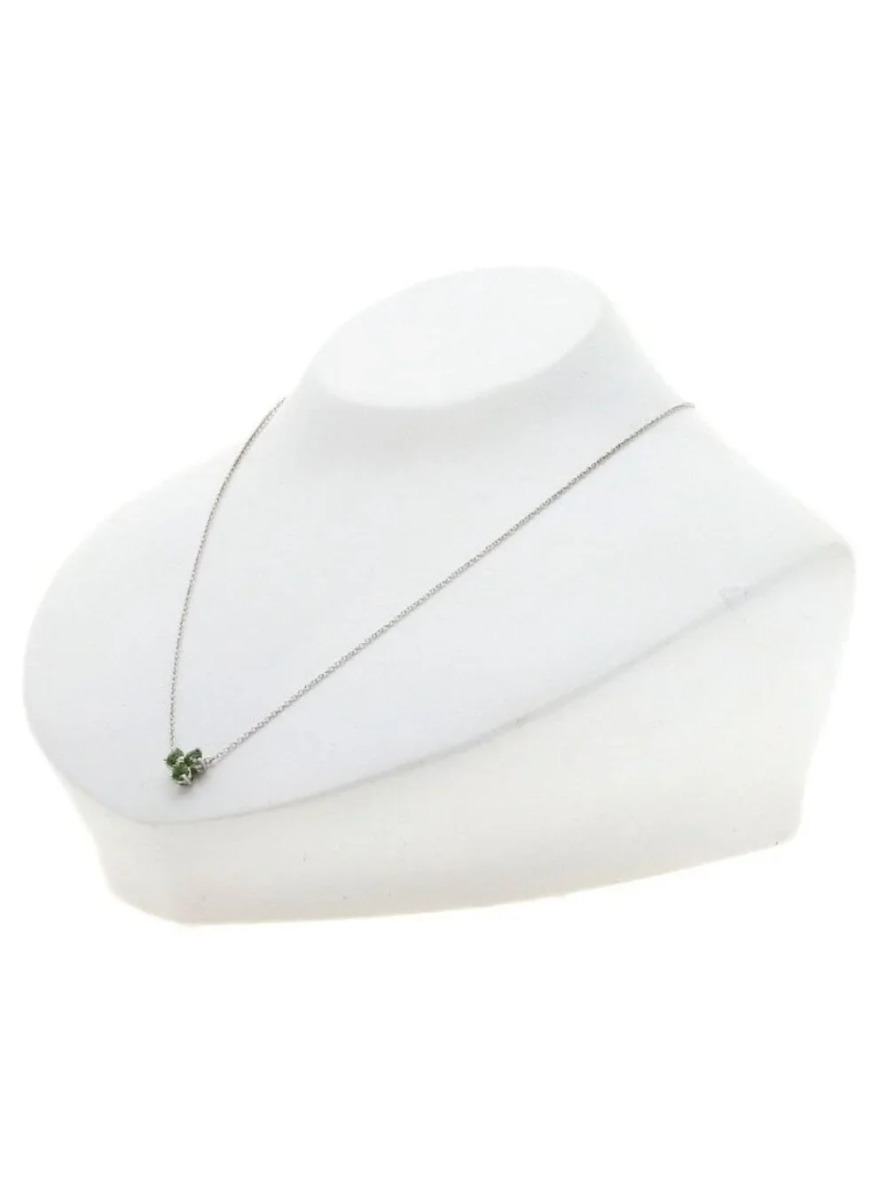 Tiffany & Co Aria Tourmaline Necklace 18k White Gold
